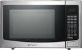 Emerson 1.2 Cu. Ft. Microwave Oven with Inverter, Timer & LED Display, 1000W, 10 Power Levels, 8 Pre-Programmed Settings, Removable Glass Turntable with Child Safe Lock, MWI1212SS, Stainless Steel