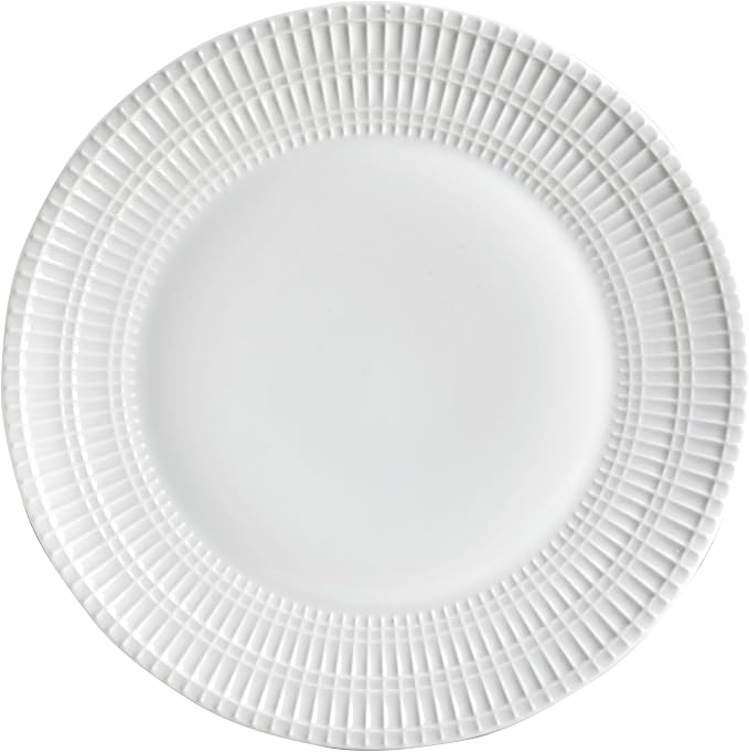 Everyday White Dillan 12 piece Dinnerware Plate Bowl Set, Service for 4