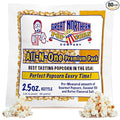 80-Count Gourmet Popcorn Kernels Packs - Premeasured All-in-One Premium Kernel, Oil, and Salt Packets for 2.5-Ounce Kettles by Great Northern Popcorn