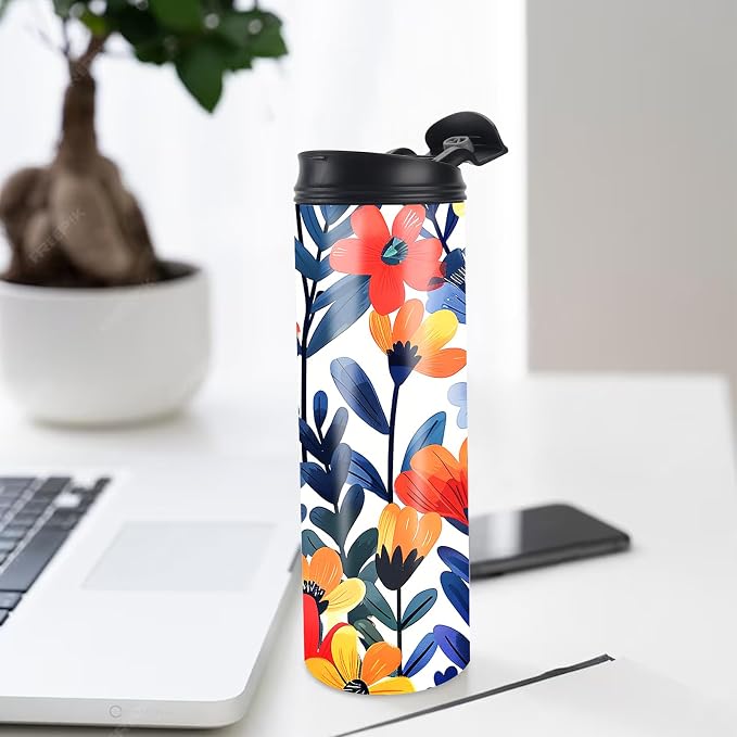 Joyclub 25 Pack Sublimation Water Bottle, 20 oz Dual Opening Tumblers | DIY Sublimation Blanks, Stainless Steel Bottle, Leakproof, Straw Included, Double-Wall Insulated for Gifts & Outdoor Use