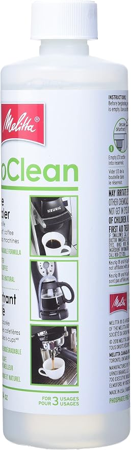 Melitta EcoClean Coffee & Espresso Machine Descaler 414Ml 14Oz