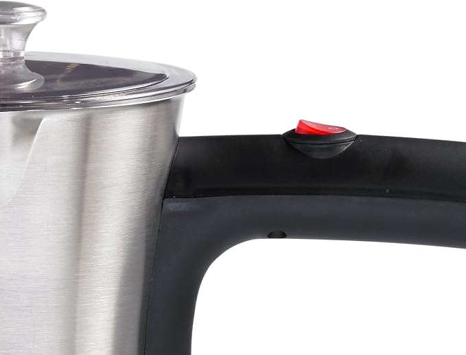 Brentwood Appliances TS-117S Electric Turkish Coffee Maker, 4-Cup, Stainless Steel/Black