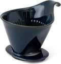 Zero Japan - Bee House Pour Over Coffee Dripper - Lead-Free & Cadmium-Free Ceramic Coffee Maker with Elegant Peek Hole, Drip Cone Brewer Coffee Gifts, Brewing Accessories - Jeans Blue, Standard Size