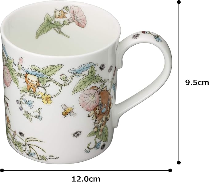 Noritake T97265/4660-4 My Neighbor Totoro 400cc Hiruga Hen Microwave Safe 1 Piece Bone China Mug
