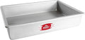 Fat Daddio's POB-10153 Anodized Aluminum Sheet Cake Pan, 10 x 15 x 3 Inch Silver