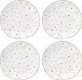 Lenox 895696 Blue Bay Dots 4-Piece Dinner Plate Set