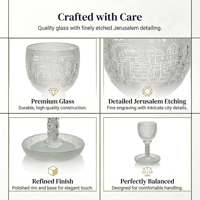 Kiddush Cup and Tray (Set 11)