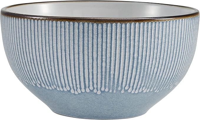 Pfaltzgraff Arlie Blue 12 Piece Dinnerware Set, Service for 4, Blue