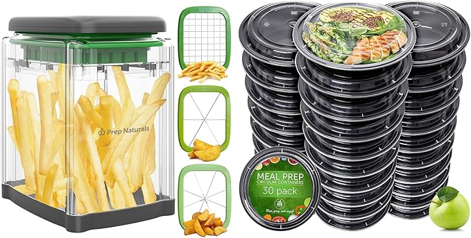 Chopbox + Round Plastic Reusable Container (30pck)