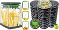 Chopbox + Round Plastic Reusable Container (30pck)