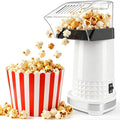 Popcorn Maker, Hot Air Popper for Healthy Oil-Free Snacks, 4.5QT Electric Popcorn Machine with Fast Popping & Easy Clean Design for Movie Nights, Family Fun, Game Night, Dorms, Kids & Home(White)