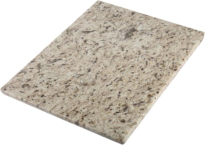 Koville Marble Cutting Board for Kitchen, 16x12 Inches Large Marble Slab Cheese Board, Rectangular Serving Board for Baking Charcuterie Pastry, Natural Stone Board for Countertop (Ornamental)