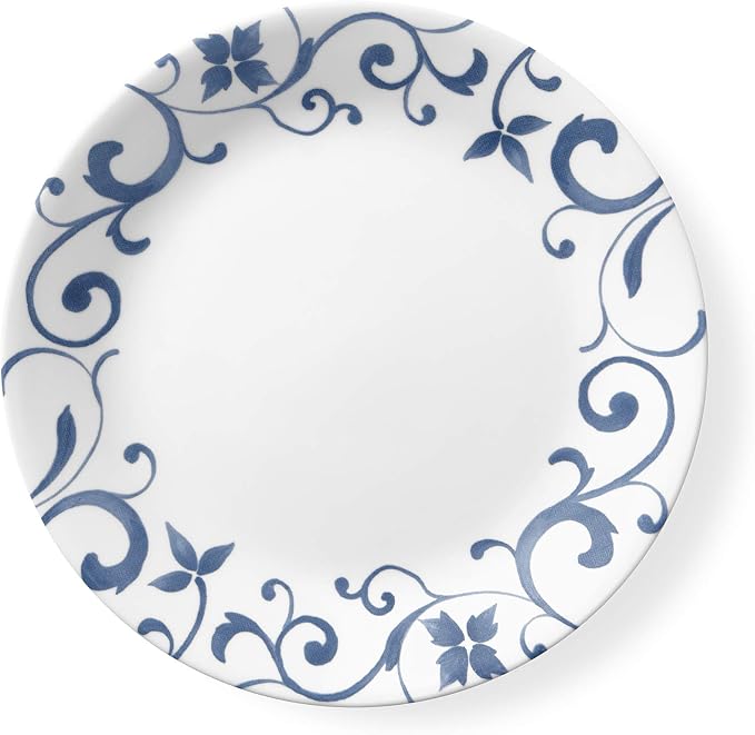 Corelle 12-Piece Dinnerware Set Service for 4, Chip Resistant, Glass, Artemis, Vitrelle