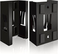 C&T 2 Piece Magnetic Glove Box Holder, Tissue Dispenser, Holds Boxes of Gloves, Towels, Wipes and Tissues,Suitable for Wall mounting, toolboxes, garages, workshops, Offices and Kitchens
