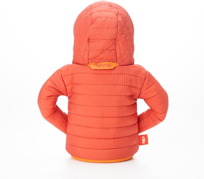 Puffin - The Alpine Jacket - Insulated 12 oz Can Cooler I Beer Bottle & Soda Can Insulator, Keep Drinks and Beverages Cold (Paprika)