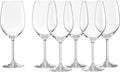 Lenox Tuscany Classics White Wine Glass Set, Buy 4 Get 6, 6 Count (Pack of 1), Clear, 21 ounces