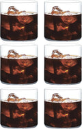 Toyo Sasaki Glass B-09127CS Whiskey Glass, Rock Glass, 12.8 fl oz (355 ml), Set of 6, Usuhari, On the Rock Glass, Shatter-Resistant, Cup, Made in Japan, Dishwasher Safe