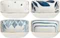 Lenox Blue Bay 4-Piece Stacking Dip Bowl Set, 0.95 LB
