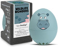 Hippo PiepEi - Singing Egg Timer for Cooking with - Egg Cooker for 3 Hardness Levels - Cute Hippo Gift - Funny Cooking Egg - Music Egg Timer - Brainstream, 5,1 x 4,5 cm