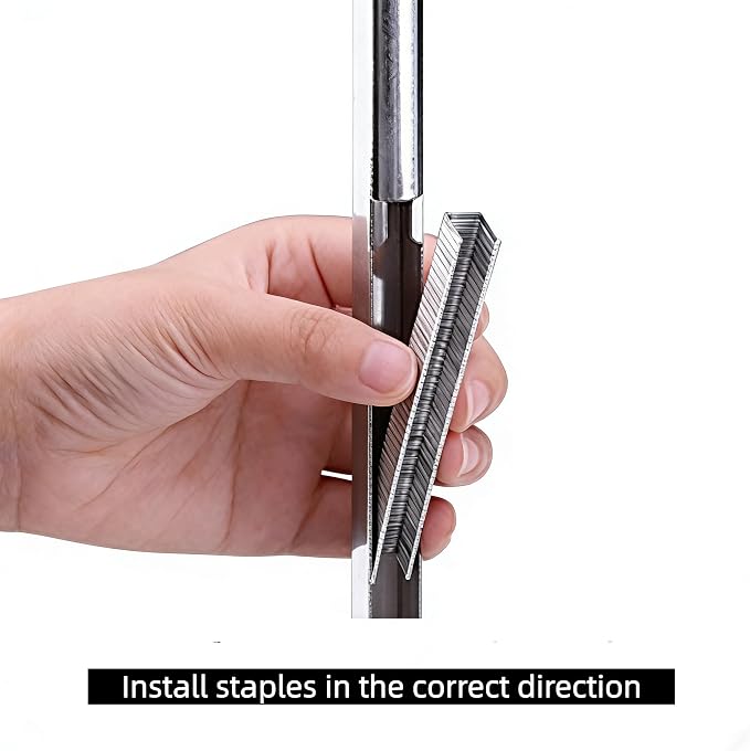 JIAWANSHUN Manual Clipping Machine Plastic Bag Clipper Sealing Machine Food Packaging Sealer Stapler Taping Machine Bag Neck Stapler with 2000pcs U-shaped Staples for Supermarket