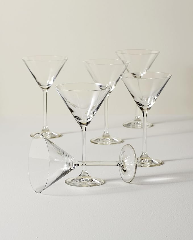 Lenox 845275 Tuscany Classics Martini Glass Set, 6-Piece Set, 6-Oz Capacity, 4.25 x 7-inch