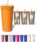 Frost Buddy Togo Buddy 30 oz Stainless Steel Vacuum Insulated Tumbler To Go Coffee Cup – Iced Coffee Cups, Iced Coffee Sleeve, Travel Mug, Thermal Cup for Hot & Cold Drinks, Dunkin Cup (Rocky Top)
