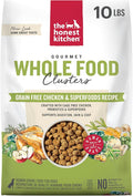 The Honest Kitchen Human Grade Whole Food Clusters Dog Grain Free Chicken 10 lb Bag