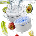 Fruit and Vegetable Washing Machine, Vegetable Purifier Titanium Electrolysis Fruit and Veggie Cleaning Machine, Fruit Cleaner Device for Home Kitchen Fruits, Vegetables, Meat and Tableware (1 Pcs)