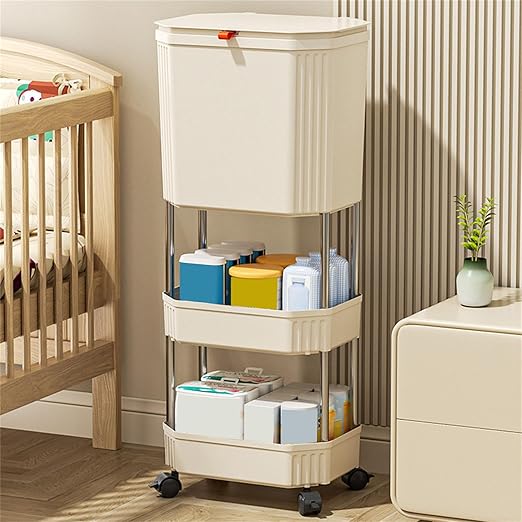 Mounting Kitchen Trash Holders Storage Shelf Garbage Holders ClutterFree Countertop for Apartment Space Saving Trash Bin Organizers