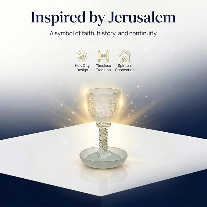 Kiddush Cup and Tray (Set 11)