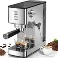 Electactic 20-Bar Espresso Machine with Rapid Cold Brew, Hot & Iced Coffee Maker with Steam Wand & Touchscreen, 37oz Removable Water Tank for Latte, Cappuccino & Home Barista Gifts