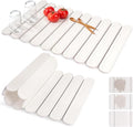 Collapsible Stone Dish Drying Mat for Kitchen Counter, 24"×16" Large White Dish Drying Pad, Eco-Friendly Diatomaceous Earth Mat, Quick Dry, No Odor