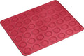 Lurch Germany Flexiform Baking Mat Macaron 15x11.8 Inches - Ruby