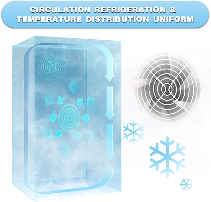 Antarctic Star Beverage Refrigerator Cooler -120 Can Glass Door Mini Fridge, for Soda Cola Beer or Wine Constant Glass Door Small Drink Dispenser Clear Front for Home, Bar 3.2cu.ft