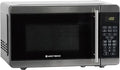 West Bend Microwave Oven 700-Watts Countertop Footprint with 6 Pre Cooking Settings, Speed Defrost, Electronic Control Panel and Glass Turntable Perfect for Small Spaces, 0.7-Cu.Ft., Stainless Steel
