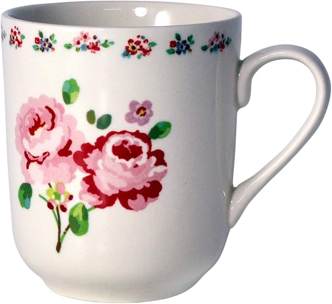 Tudor 16-Piece Premium Quality Round Porcelain Dinnerware Set, Service for 4 - FRAGRANCE ROSE, See 10 Designs INSIDE!