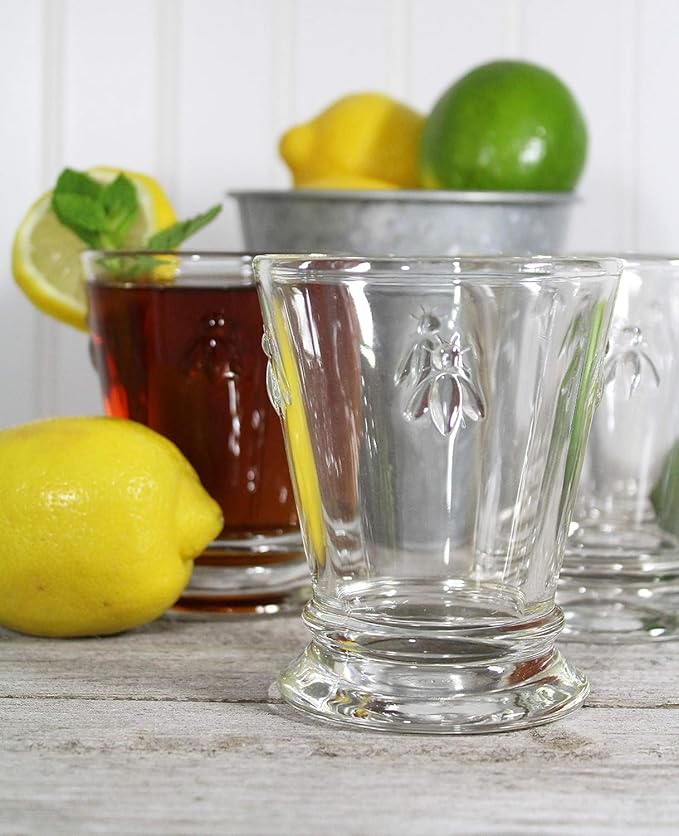 La Rochere Bee Tumbler Set/6 - La Rochere Bee Glassware Sets