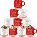 Didaey 10 Pcs Thank You Mugs Bulk Gifts 13 oz Inspirational Ceramic Coffee Mugs May You Be Proud of Appreciation Gift for Teacher Nurse Employee Office Staff Coworker, 2 Colors