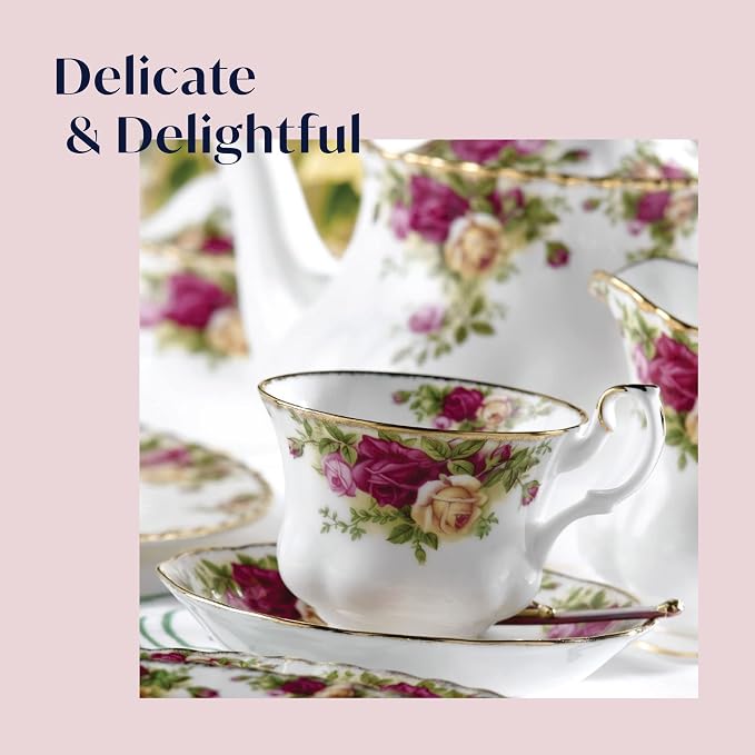 Royal Albert Old Country Roses Teacup & Saucer Set
