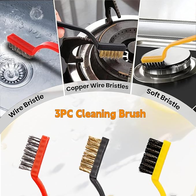 Stove Gap Covers Stainless Steel 2PC(0.08"–0.7"W,13.8"–27.5"L) + 30"(2x15") Magnetic Stove Shelf|2-in-1 Adjustable Counter Gap Filler&Range Organizer|Heat Resistant Bonus Cleaning Brushes&Pads