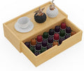 Bamboo Tea Organizer – Stackable Collection (1Drawer)