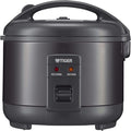 Tiger JNP-S55U-KY 3 Cup Capacity Rice Cooker with Non-Stick Inner Pot, Retractable Power Cord, and Keep Warm up to 12 hours, Black