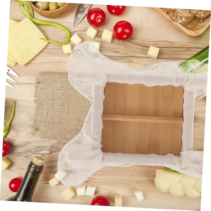 KICHOUSE Cheese Molding Hardware Maker Press Tofu Making Tool Tofu Squeezer Cheese Press Mold