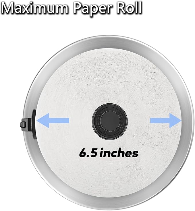 DAWNER Standing Paper Towel Holder with Spray Bottle, Weighted Base with Suction Cups, Paper Towel Stand with Spring-Loaded Arm for Kitchen, Countertop, Stainless Steel Brushed Nickel Finish