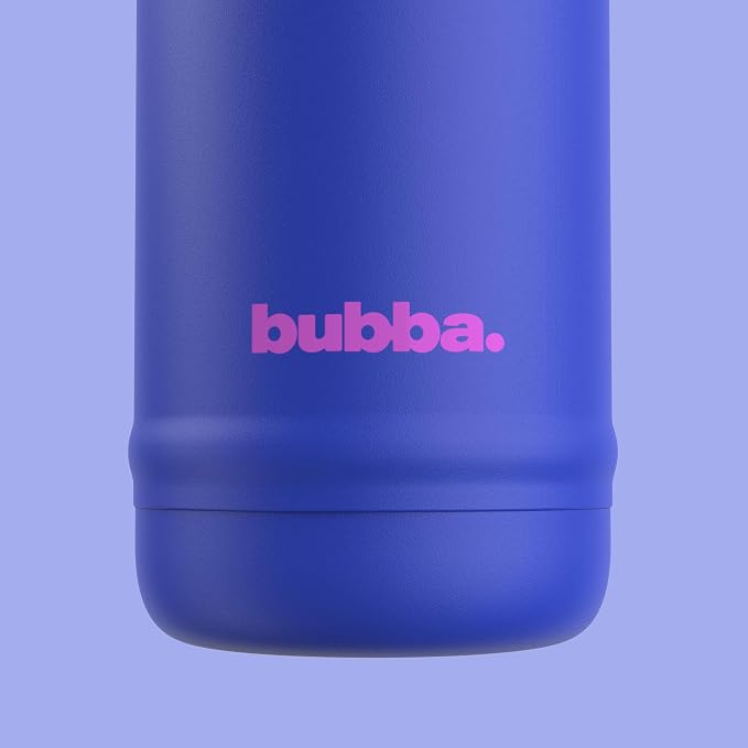 bubba 32 oz Dualsip Insulated Stainless Steel Water Bottle with Straw - Reusable, Leakproof, Lightweight, Dishwasher Safe, Lead-Free and BPA-Free, Ocean Energy