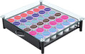 Restaurantware Restpresso 15.2 x 13.6 x 3.4 Inch Coffee Capsule Drawer, 1 Heavy-Duty Pod Drawer - Holds 36 K-Cups, Glass Top, Iron Espresso Pod Organizer, Mesh Tray, Pods Not Included