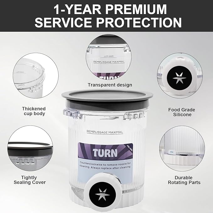 4 Pack Creami Swirl Pints and Lids for Ninja NC700 NC701 Series Accessory,16oz Creami Pint with Ice Cream Makers Compatible for Ninja Swirl Ice Cream & Soft Serve Makers BPA Free & Dishwasher Safe