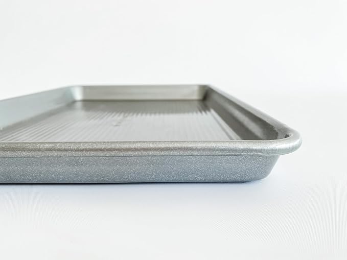 USA Pan Bakeware Nonstick Half Sheet Pan, Baking Sheet, Aluminized Steel (Pack of 6)