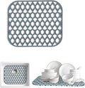 SAMSIER Silicone Sink Protectors Mats (13x11 & 14x12 & 16x12 & 18x16 & 19x14 & 21x16 & 22x13 & 25x16 & 26x14 & 28x14 & 30x16) for Bottom of Kitchen Sink (18”x15.7”)