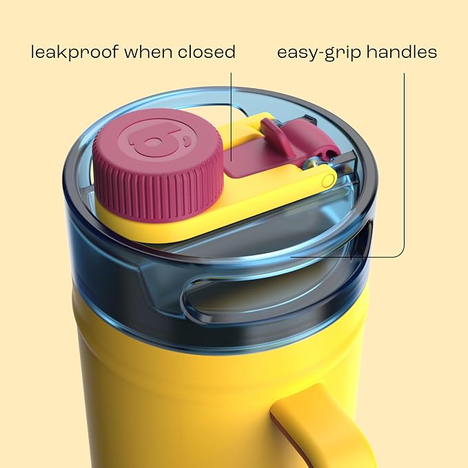 bubba 52 oz Insulated Stainless Steel Water Keg - Large Reusable Water Bottle Drinking Jug - Insulated Keg for Everyday Hydration, Lead-Free and BPA-Free, Spirit Week